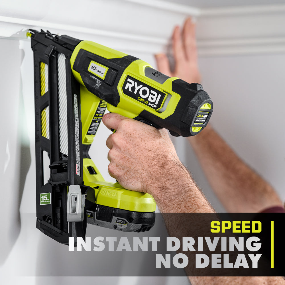 18V ONE+ HP Brushless 15GA Angled Finish Nailer - PBL375B