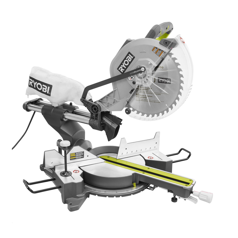 12" Sliding Compound Miter Saw with Laser - TSS120L