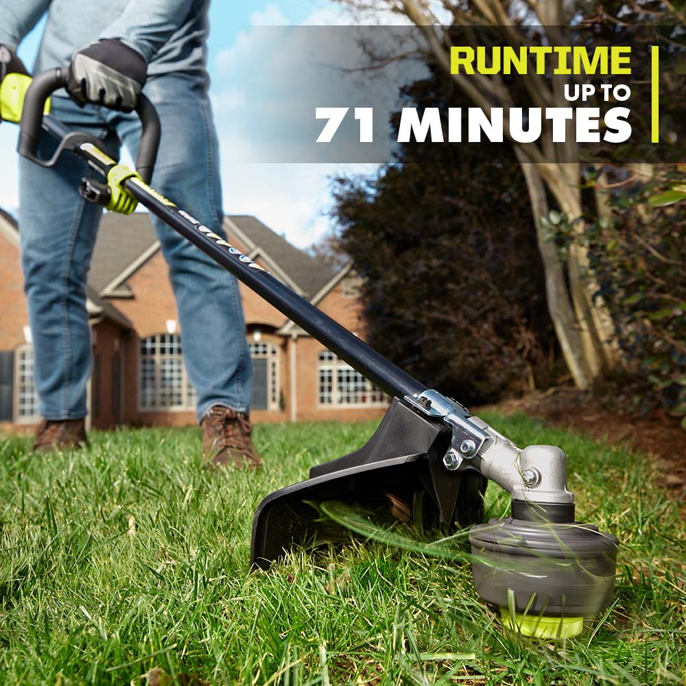 40V Attachment Capable 15" String Trimmer - RY40205BTLVNM