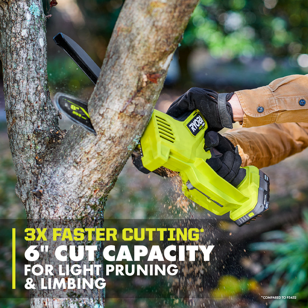 18V ONE+ HP Compact Brushless 8" Pruning Chainsaw - PSBCW01B