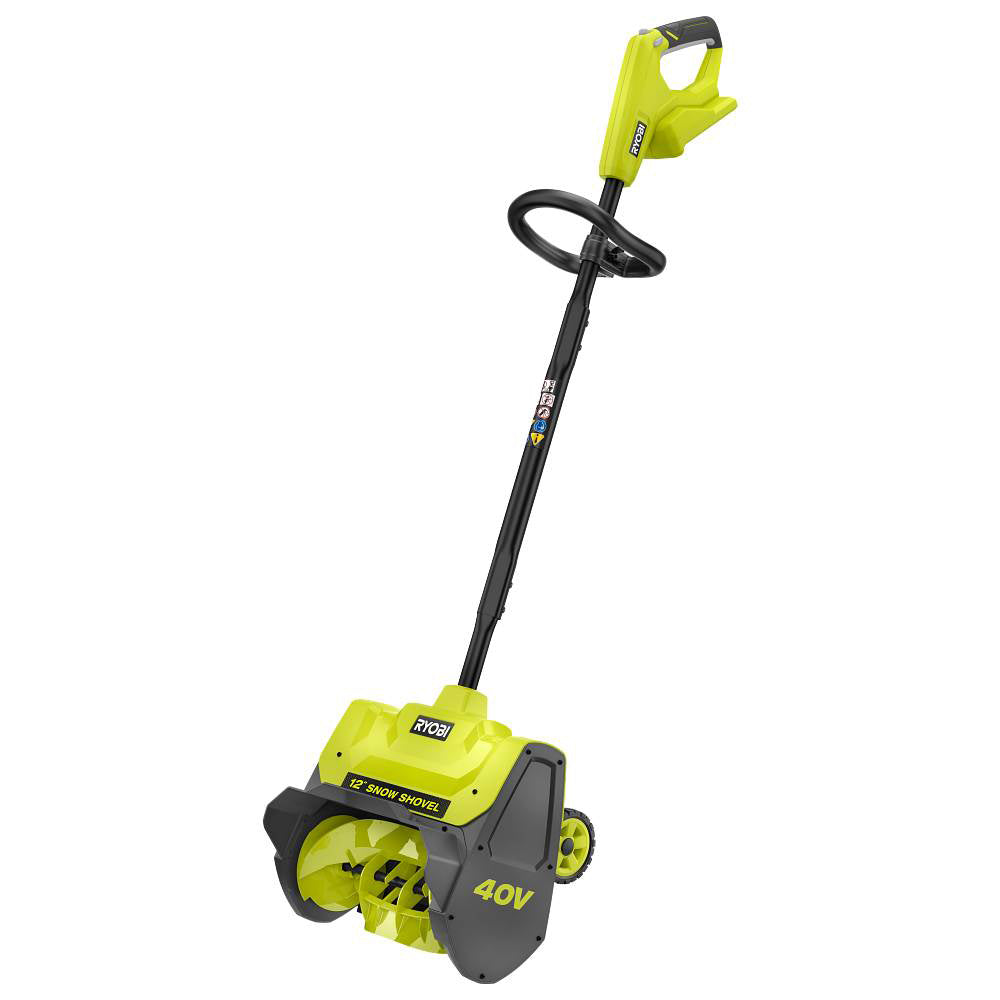 40V 12" Wheeled Snow Shovel Kit - RY408130